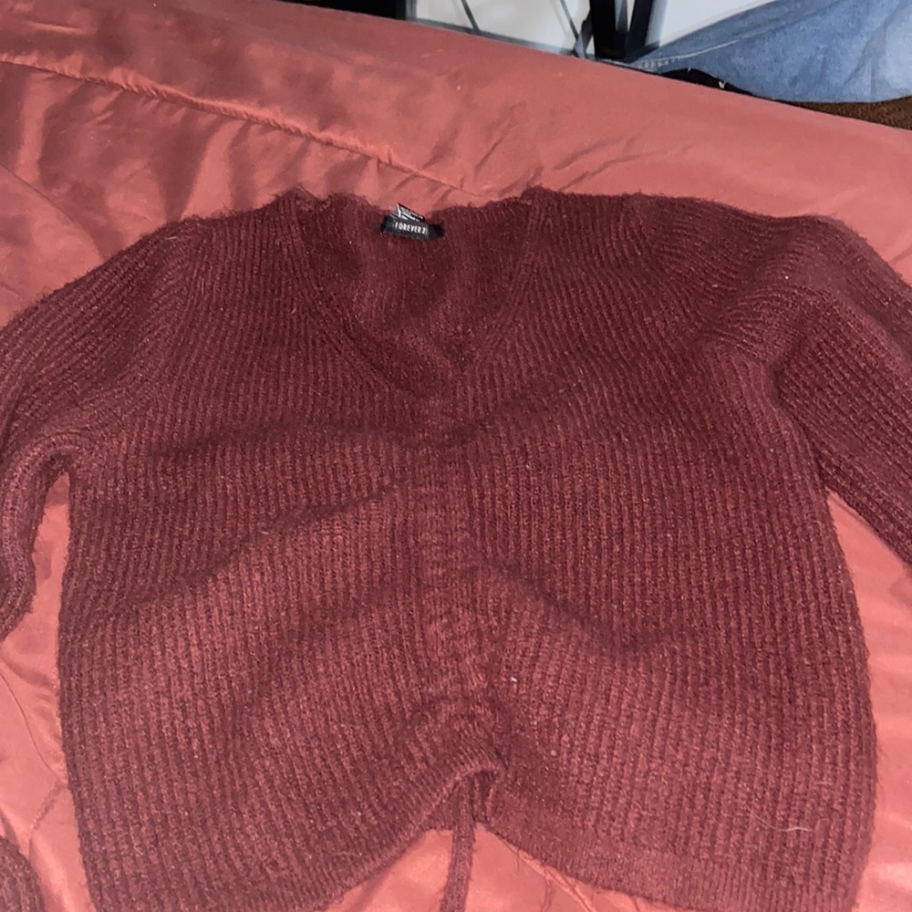 Long sleeve cardigan top